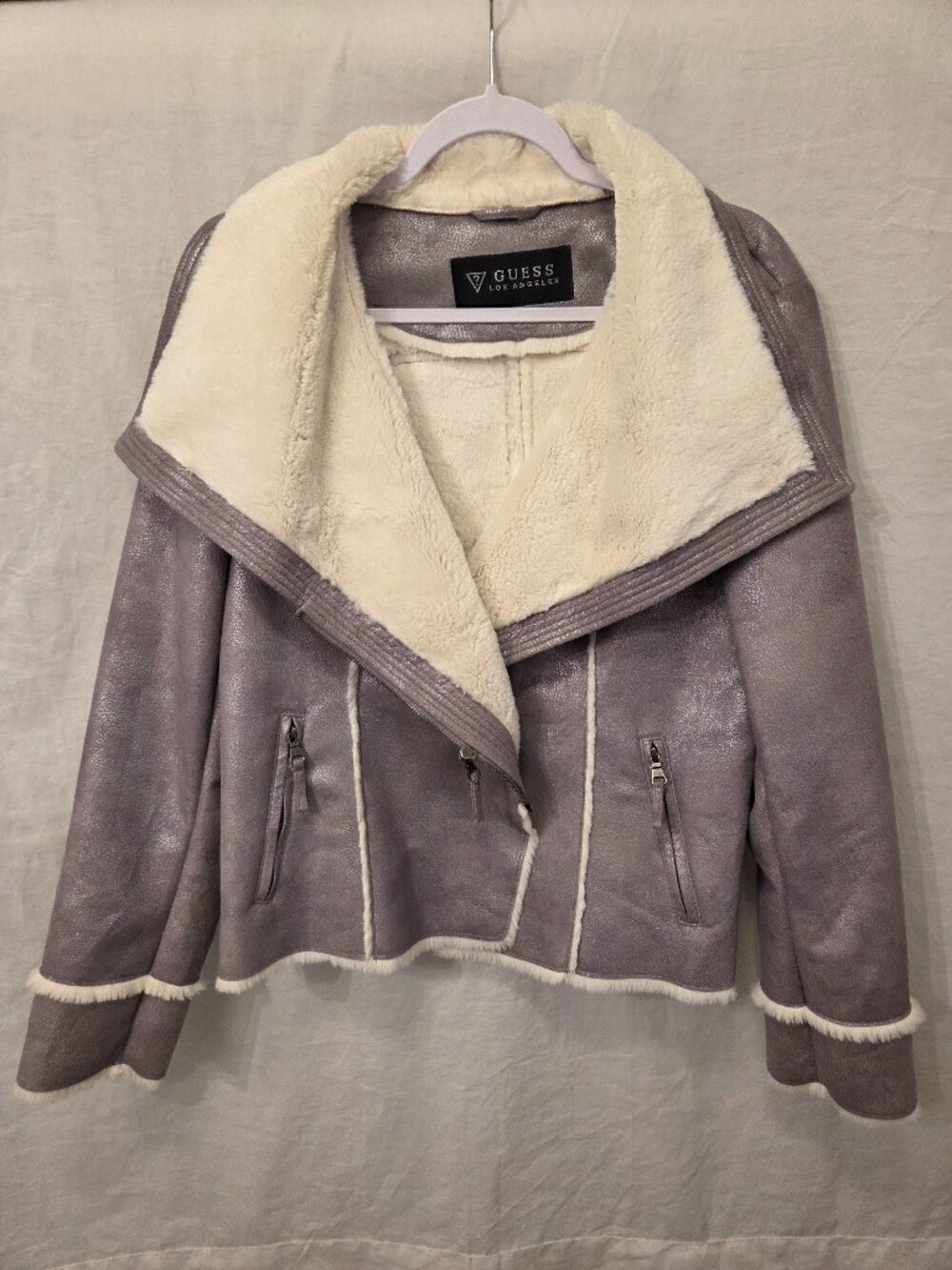 Faux Fur Linned Guess Jacket